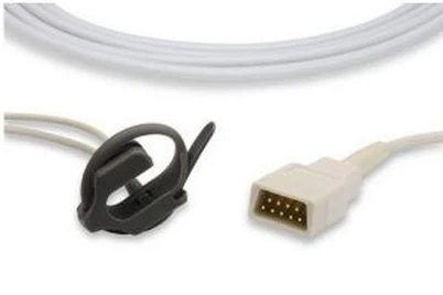 ノンインアダルトフィンガークリップSpO2センサーこの短いケーブルはNonin 8500,8600,81500,8800と互換性があります