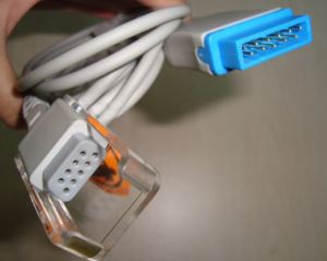 GE 11pin Nellcor Non-Oximaxモジュール延長ケーブル/アダプタケーブル