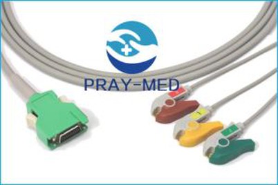 日本コーデン3リードECGケーブルライフスコープOPV-1500