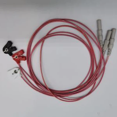 新生児医療ECGケーブルリードワイヤーピンチ